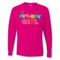 thumbnail image 1 of Inktastic Birthday Girl Letters Long Sleeve T-Shirt, 1 of 5