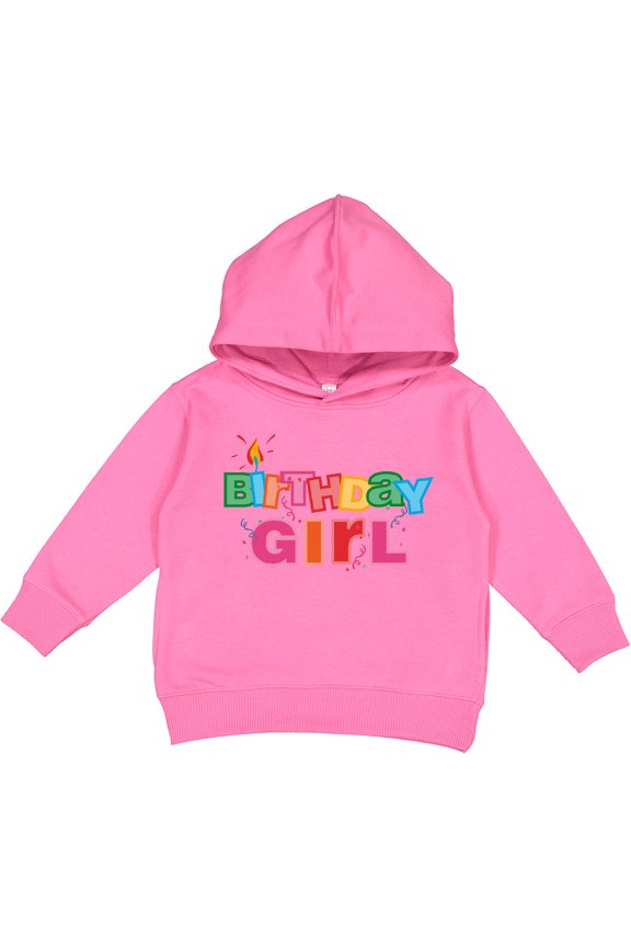 Birthday Girl Letters Toddler Hoodie