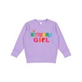 thumbnail image 1 of Inktastic Birthday Girl Letters Toddler Sweatshirt, 1 of 4