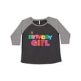 thumbnail image 1 of Inktastic Birthday Girl Letters Women's Plus Size T-Shirt, 1 of 5