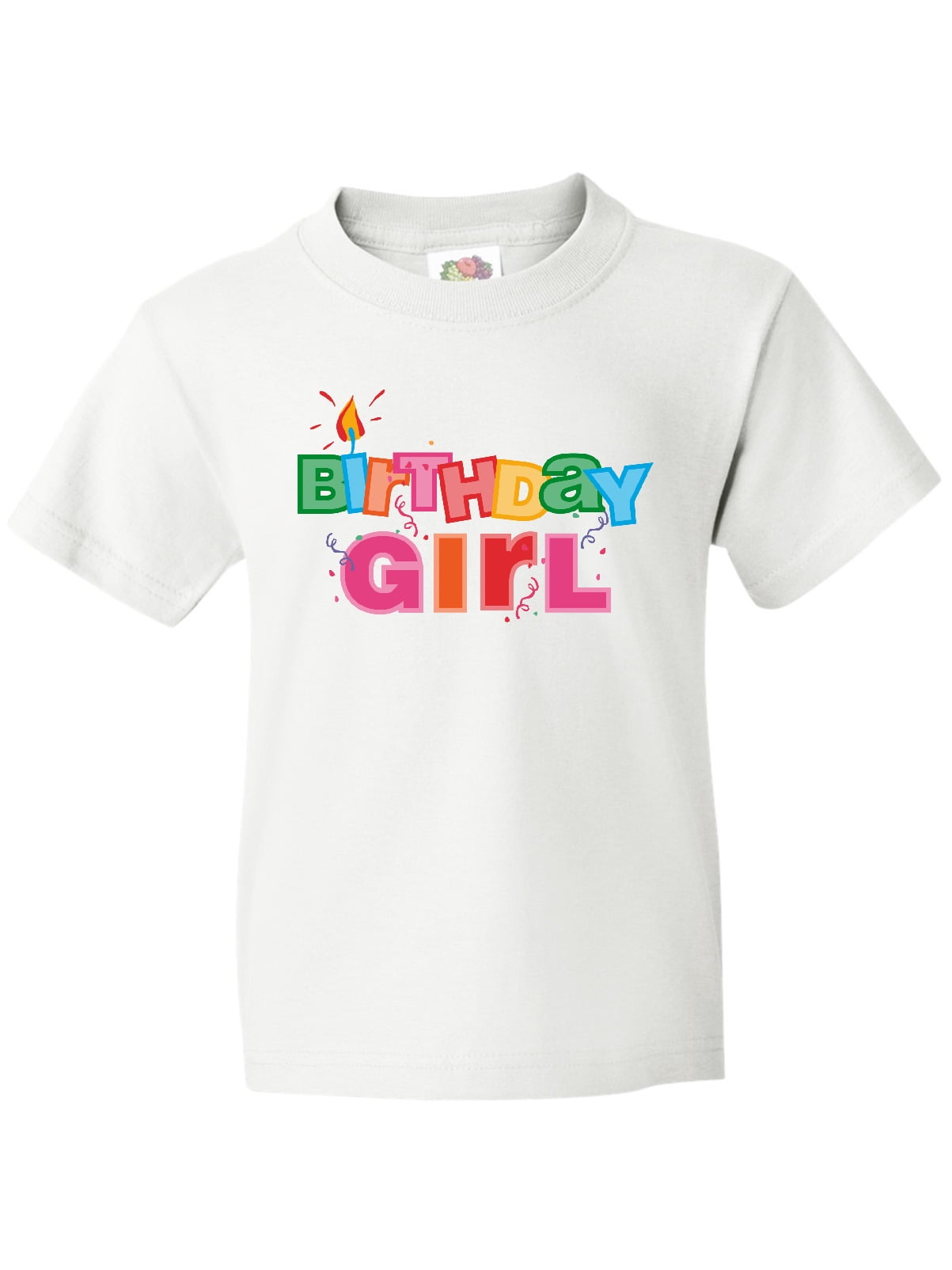 Inktastic Birthday Girl Letters Youth T-Shirt - Walmart.com