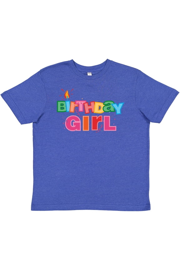 Birthday Girl Letters Youth T-Shirt