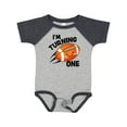 thumbnail image 1 of Inktastic Birthday I'm Turning One with Football Boys or Girls Baby Bodysuit, 1 of 5