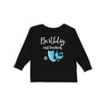 thumbnail image 1 of Inktastic Birthday Mermaid Girls Party Girls Long Sleeve Toddler T-Shirt, 1 of 5