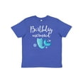 thumbnail image 1 of Inktastic Birthday Mermaid Girls Party Youth T-Shirt, 1 of 5