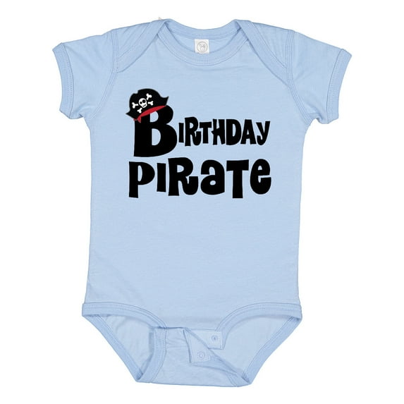 Inktastic Birthday Pirate Party Boys Baby Bodysuit
