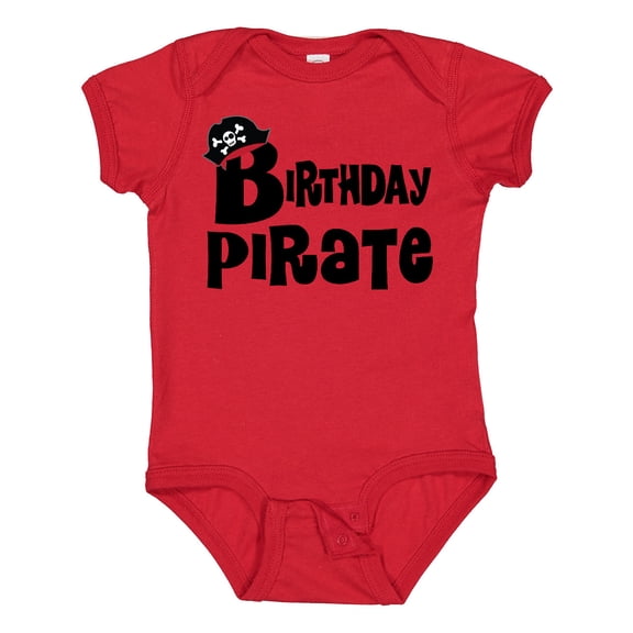 Inktastic Birthday Pirate Party Boys Baby Bodysuit