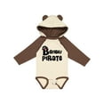 thumbnail image 1 of Inktastic Birthday Pirate Party Boys Long Sleeve Baby Bodysuit, 1 of 5