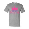 thumbnail image 1 of Inktastic Birthday Princess, Crown, Stars - Pink Purple T-Shirt, 1 of 5