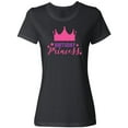 thumbnail image 1 of Inktastic Birthday Princess, Crown, Stars - Pink Purple Women's T-Shirt, 1 of 5