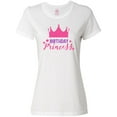 thumbnail image 1 of Inktastic Birthday Princess, Crown, Stars - Pink Purple Women's T-Shirt, 1 of 5