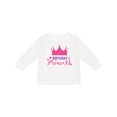 thumbnail image 1 of Inktastic Birthday Princess, Little Princess, Crown, Stars Girls Long Sleeve Toddler T-Shirt, 1 of 5
