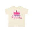 thumbnail image 1 of Inktastic Birthday Princess, Little Princess, Crown, Stars Girls Toddler T-Shirt, 1 of 5