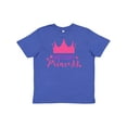 thumbnail image 1 of Inktastic Birthday Princess, Little Princess, Crown, Stars Youth T-Shirt, 1 of 5