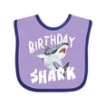 thumbnail image 1 of Inktastic Birthday Shark Boys or Girls Baby Bib, 1 of 4