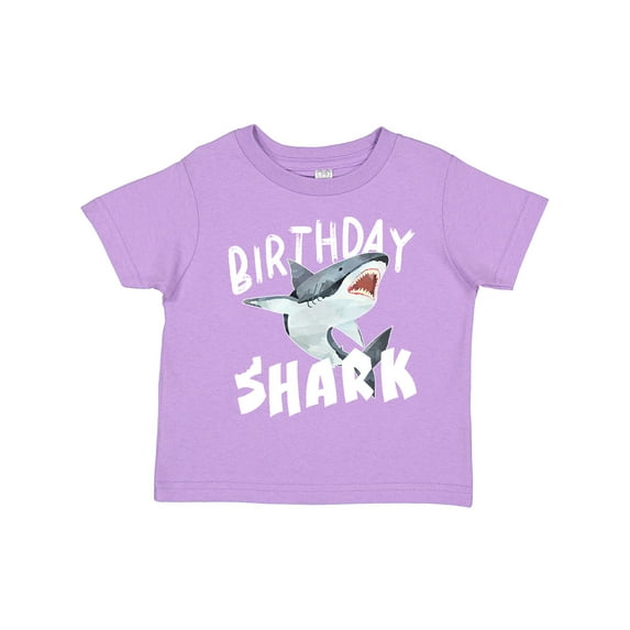 Inktastic Birthday Shark Boys or Girls Toddler T-Shirt