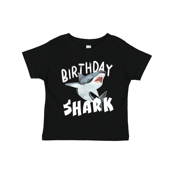 Inktastic Birthday Shark Boys or Girls Toddler T-Shirt