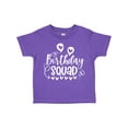 thumbnail image 1 of Inktastic Birthday Squad Cute Balloons and Hearts Boys or Girls Toddler T-Shirt, 1 of 5