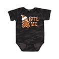 thumbnail image 1 of Inktastic Bite Me Gingerbread Boys or Girls Baby Bodysuit, 1 of 5