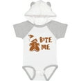 thumbnail image 1 of Inktastic Bite Me Gingerbread Boys or Girls Baby Bodysuit, 1 of 5