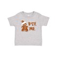 thumbnail image 1 of Inktastic Bite Me Gingerbread Boys or Girls Baby T-Shirt, 1 of 5