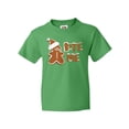thumbnail image 1 of Inktastic Bite Me Gingerbread Youth T-Shirt, 1 of 5