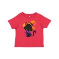 thumbnail image 1 of Inktastic Black Cat, Cat Wearing Witch Hat, Halloween Boys or Girls Baby T-Shirt, 1 of 5