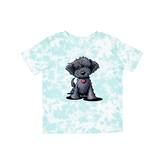 Inktastic Black Doodle Puppy Boys or Girls Toddler T-Shirt