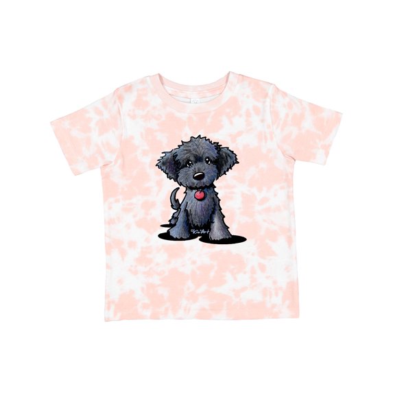 Inktastic Black Doodle Puppy Boys or Girls Toddler T-Shirt