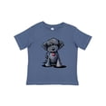 thumbnail image 1 of Inktastic Black Doodle Puppy Boys or Girls Toddler T-Shirt, 1 of 5
