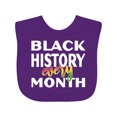 thumbnail image 1 of Inktastic Black History Every Month Boys or Girls Baby Bib, 1 of 4