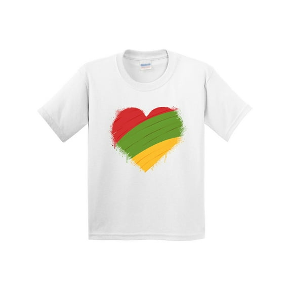 Inktastic Black History Heart Youth T-Shirt
