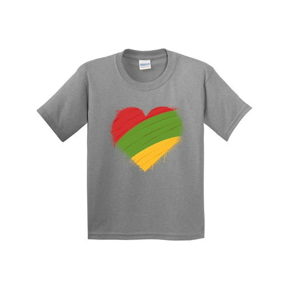 Inktastic Black History Heart Youth T-Shirt