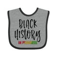 thumbnail image 1 of Inktastic Black History In Progress Boys or Girls Baby Bib, 1 of 4