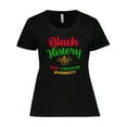 thumbnail image 1 of Inktastic Black History Life Freedom and Diversity Women's Plus Size T-Shirt, 1 of 5