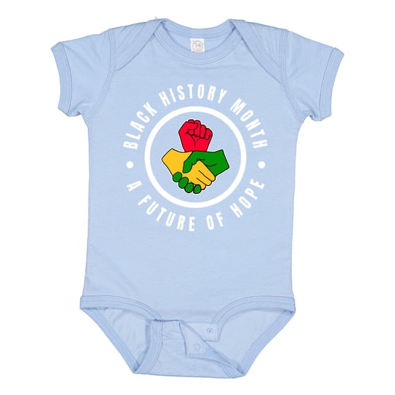 Inktastic Black History Month A Future of Hope Boys or Girls Baby Bodysuit