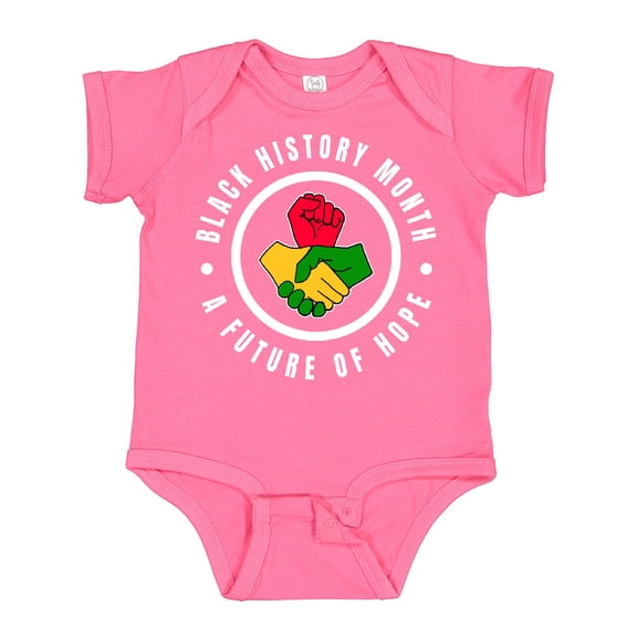 Inktastic Black History Month A Future of Hope Boys or Girls Baby Bodysuit