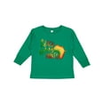 thumbnail image 1 of Inktastic Black History Month Africa in Red Yellow and Green Boys or Girls Long Sleeve Toddler T-Shirt, 1 of 5
