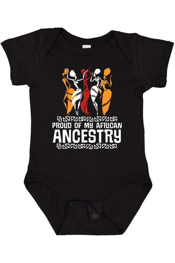 Black History Month African Pride Girls Baby Bodysuit
