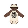thumbnail image 1 of Inktastic Black History Month Boys or Girls Long Sleeve Baby Bodysuit, 1 of 5
