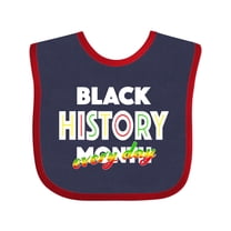 Inktastic Black History Month Every Day Boys or Girls Baby Bib