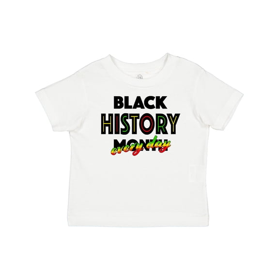 Inktastic Black History Month Every Day Boys or Girls Baby T-Shirt