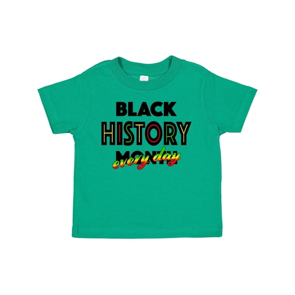 Inktastic Black History Month Every Day Boys or Girls Toddler T-Shirt