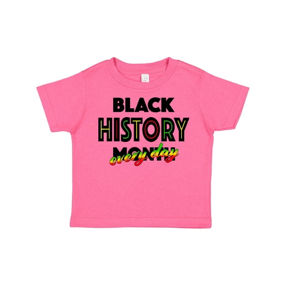 Inktastic Black History Month Every Day Boys or Girls Toddler T-Shirt