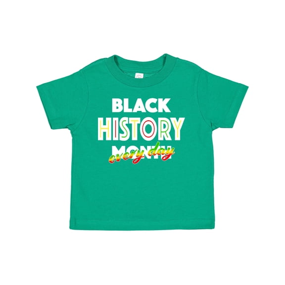 Inktastic Black History Month Every Day Boys or Girls Toddler T-Shirt