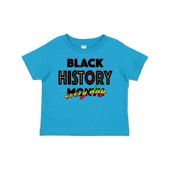 Inktastic Black History Month Every Day Boys or Girls Toddler T-Shirt