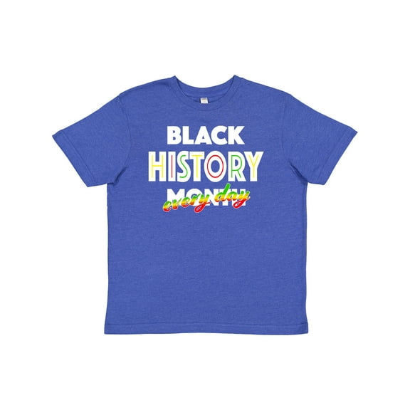 Inktastic Black History Month Every Day Youth T-Shirt