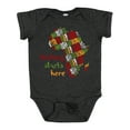 thumbnail image 1 of Inktastic Black History Month History Starts Here African Fabric Print Boys or Girls Baby Bodysuit, 1 of 5