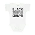 thumbnail image 1 of Inktastic Black History Month Occupations and Identities Boys or Girls Baby Bodysuit, 1 of 5