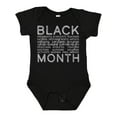 thumbnail image 1 of Inktastic Black History Month Occupations and Identities Boys or Girls Baby Bodysuit, 1 of 5